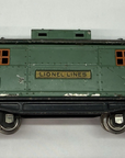 Lionel Lines 817 O Gauge Caboose Green/Black/Gold Tinplate prewar
