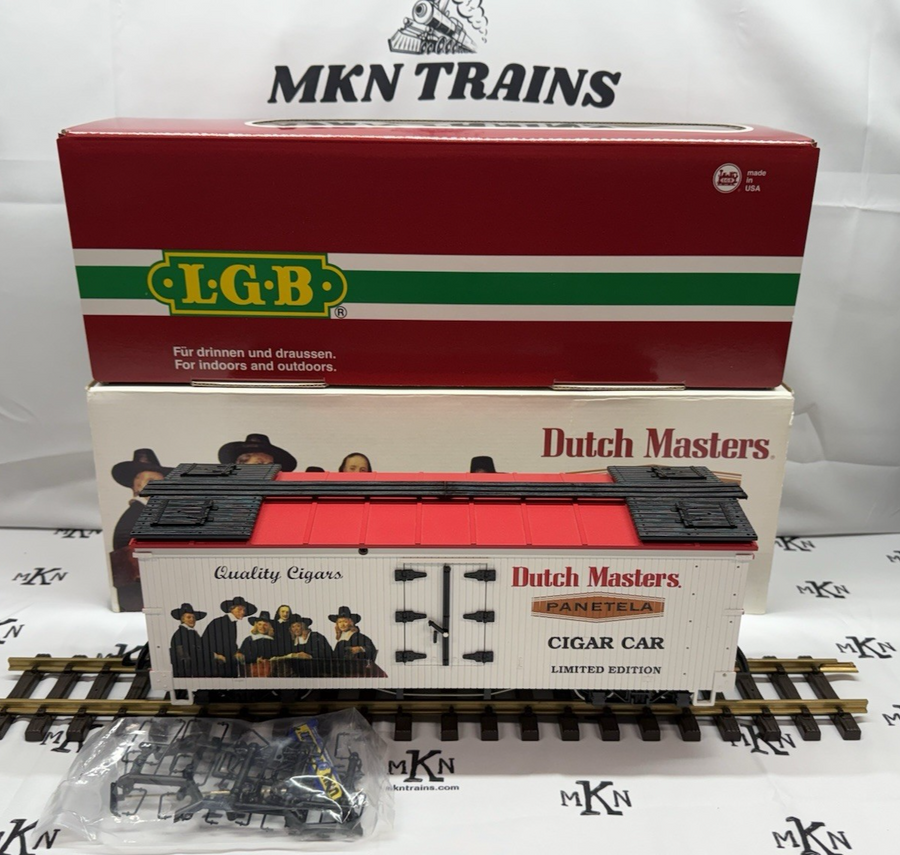 LGB 43745 DUTCH MASTERS CIGAR REEFER CAR LIMITED ED NEW IN BOX G SCALE