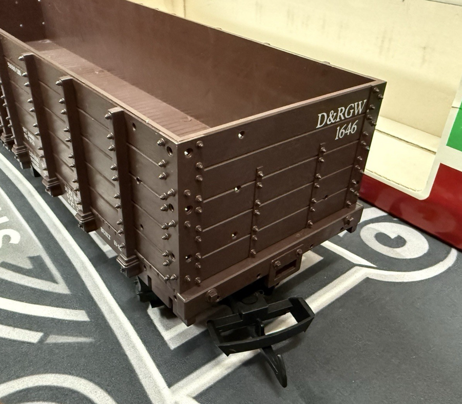 LGB 4073 Denver & Rio Grande Western High-Sided Wooden Gondola 1646 G Scale