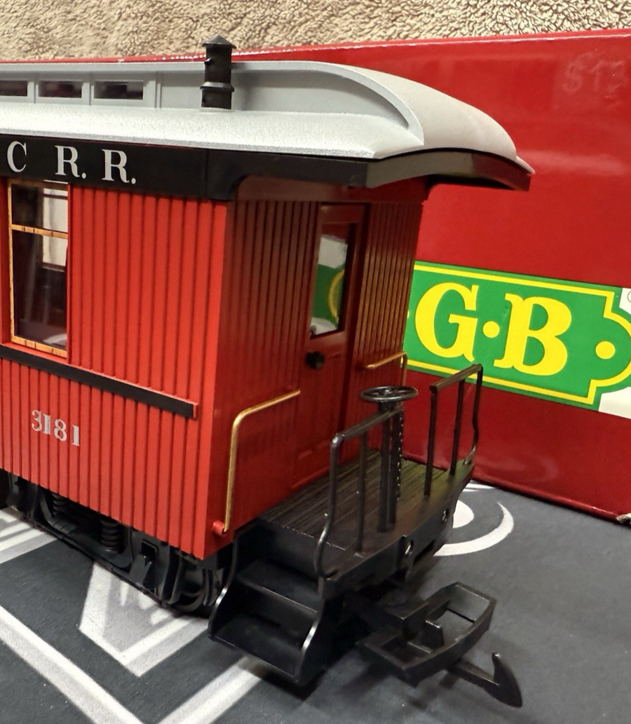 LGB 3181 Denver, South Park & Pacific RailRoad Passenger Coach Car G Scale LN/Bo