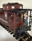 Aristo Craft 42104 Pennsylvania Steel Long Caboose EX Used