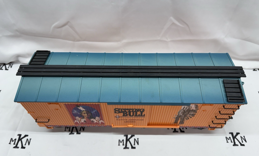 LGB 44673 Sitting Bull Native American Legend Reefer Car G Scale New/Sleeve