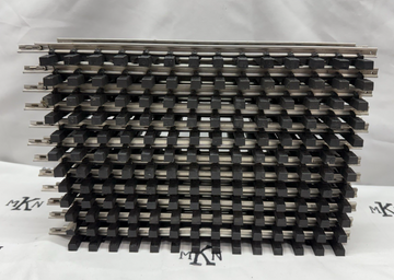 Aristo Craft 12" Straight Stainless Steel Straight Track (12) with joiners EX