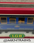LGB 3013 G Gauge Osterreichische Bundesbahnen Dining Car G Scale NEW
