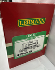 LGB 4040 S G Scale Shell Single Dome Short Tank 2 Axle Ex/Box