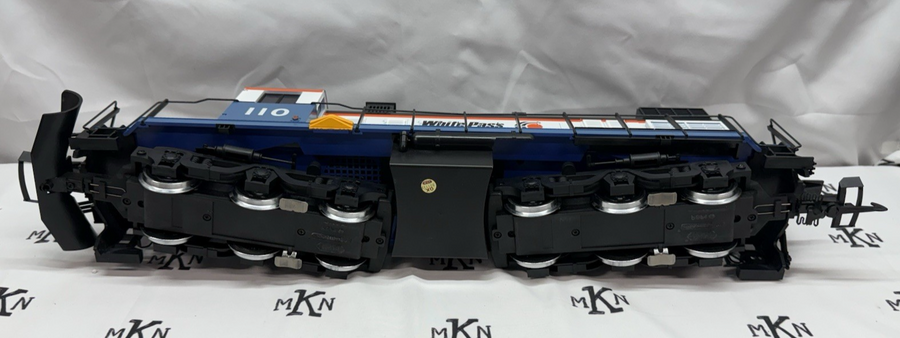 LGB 2055 LIMITED EDITION WOLFGANG WHITE PASS ALCO DIESEL LOCO 87 OF 100! NIB