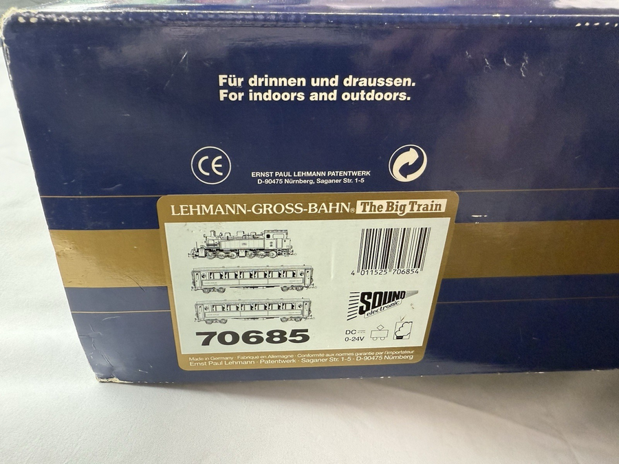 LGB 70685 ORIENT EXPRESS LTD EDITION SET W/ SOUND/Smoke/Lighted G Scale LN