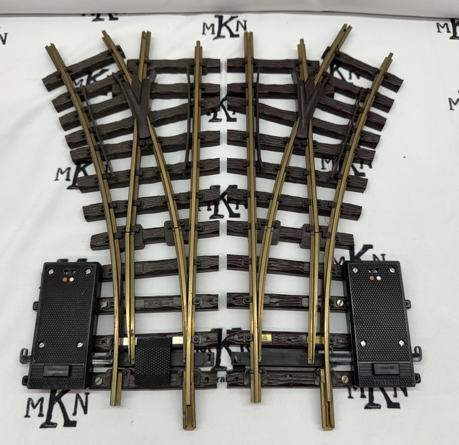 LGB 1205 & 1215 Right & Left-Hand Electric Switch Points R1 Curve G Scale LN