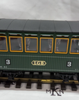 LGB 3040 G Scale LGB 3rd Class Green Coach Car #3 New