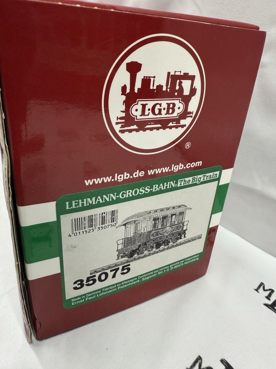 LGB 35075 Christmas Seasons Greetings Passenger Car Coach G Scale