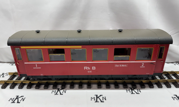 LGB 3064 RhB Deustche Reichsbahn 1/2 Class Passenger Coach G Scale