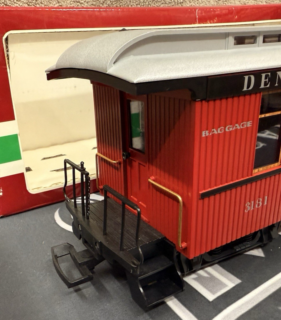LGB 3181 Denver, South Park & Pacific RailRoad Passenger Coach Car G Scale LN/Bo