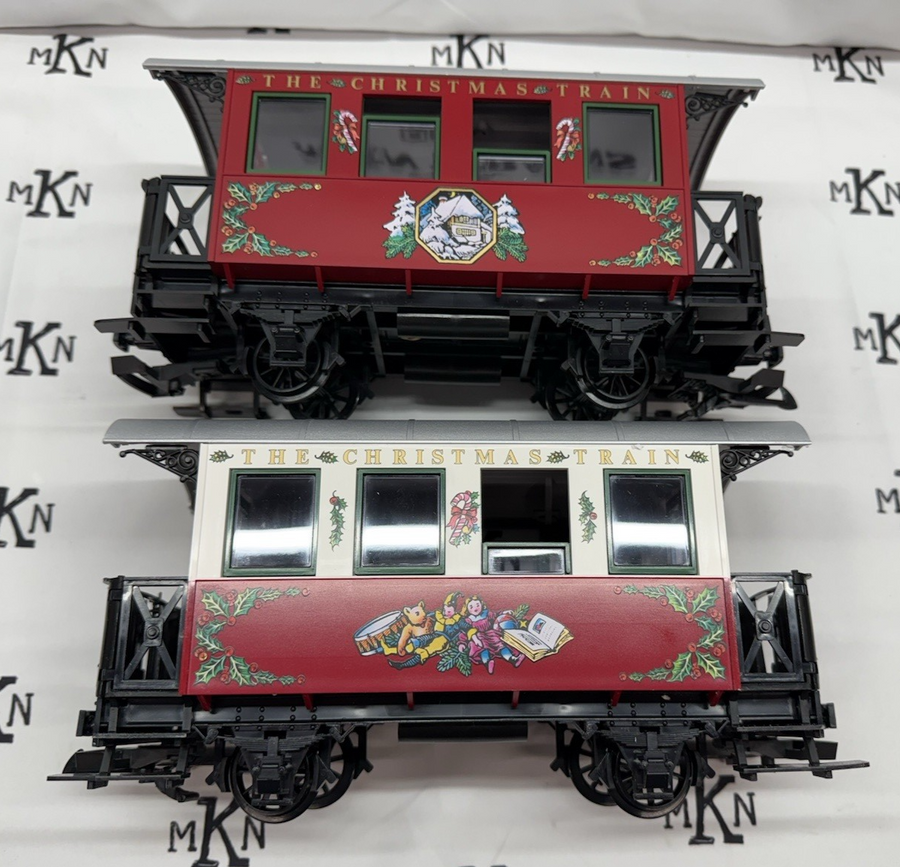 LGB 21540 G Scale Christmas Santa Train Passenger Set Train Only No Track/Trans
