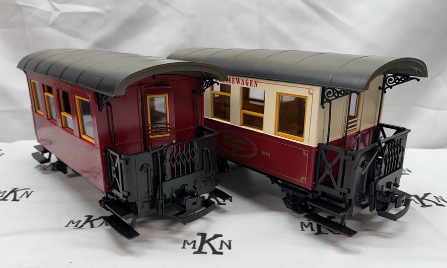 LGB 100 Year Anniversary Red Starter Set G Scale Complete Train Set with Track