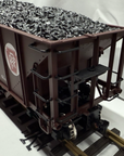 LGB 44763 Pennsylvania PRR 2 Bay Coal Hopper G Scale #163830 Metal Wheels