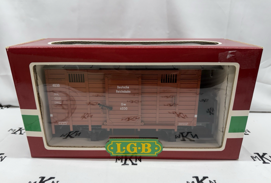LGB 4030 DR Deutsche Reichsbahn Box Car Wagon Car G Scale