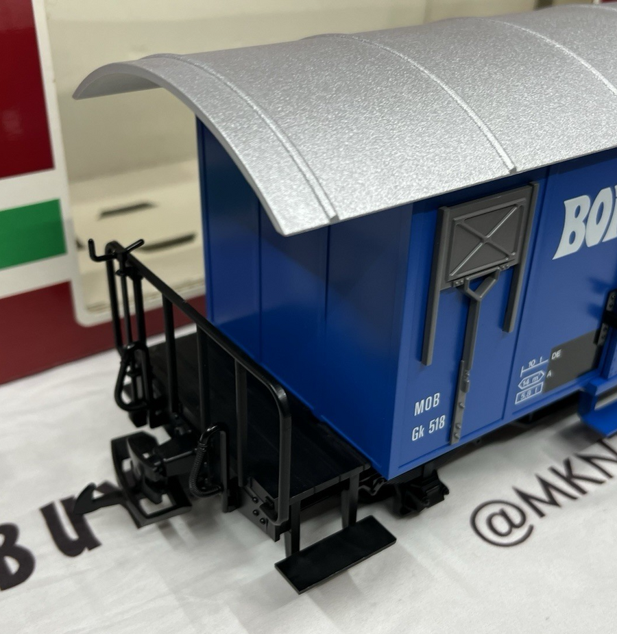 LGB G Scale Box Car 4029 Boissons Riviera S.A. Montreux Vevey NEW/BOX
