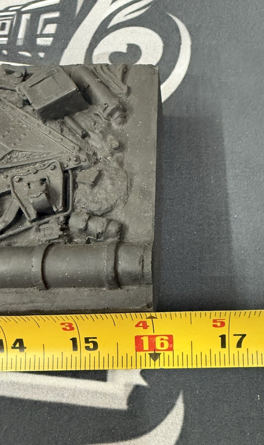 Aristocraft Coal Steel Junk Load for 2 Bay Hopper Car G Scale NOS  16"x3.75"