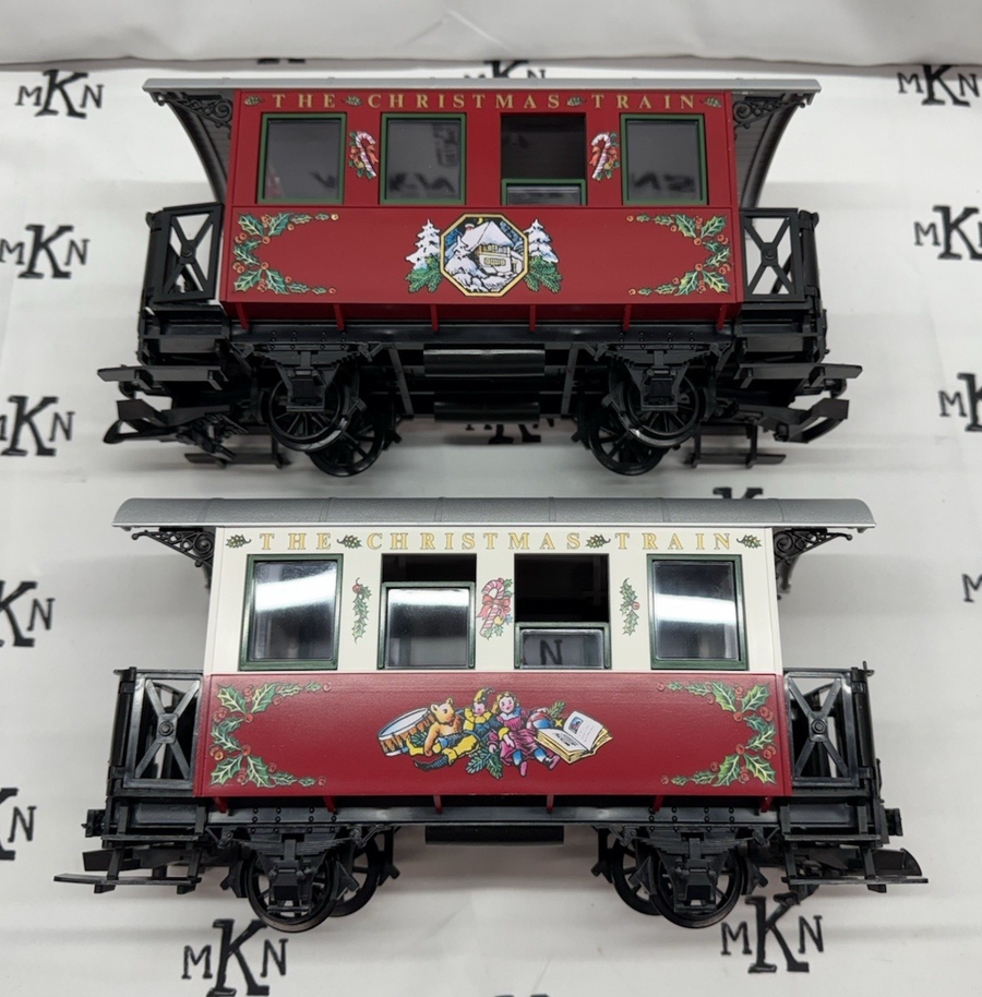 LGB 21540 G Scale Christmas Santa Train Passenger Set Train Only No Track/Trans