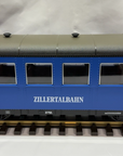 LGB 3163 Zillertalbahn 2nd Class Passenger Car Blue G Scale
