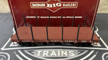 Bachmann Flat Car Sandy River & Rangley Lakes G Scale Narrow Gauge LN/Box