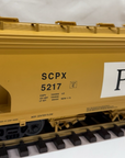 USA Trains R14117 SHELL 4-BAY Center Flow Covered Hopper #5217 G Scale