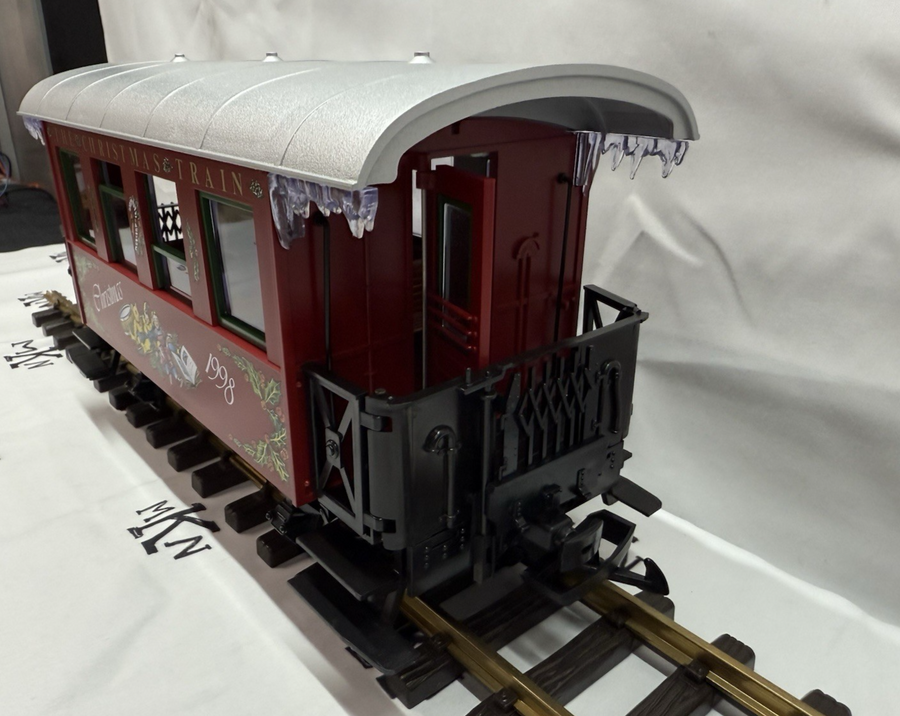 LGB 1998 LEHMANN The Big Train 36078 Christmas Passenger Car G Scale