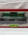LGB 46400 BP Tank Car Green British Petroleum Tank Car G Scale New/Box
