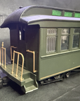 Bachmann G scale Southern Wood sided passenger cars #11 REA, #100 Coach
