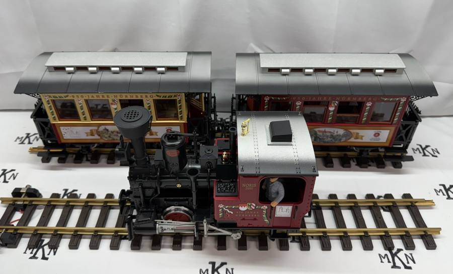 LGB 72950 Nürnberg 950th Anniversary Starter Set, w/Sound/Smoke Metal Wheels G