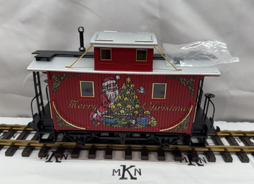 LGB 44650 Christmas Santa Tree Train Caboose G Scale