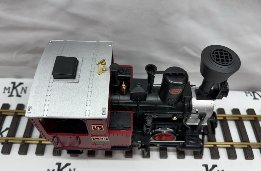LGB 2320D CHRISTMAS 0-4-0 STEAM ENGINE WITH SANTA CLAUS G Scale New