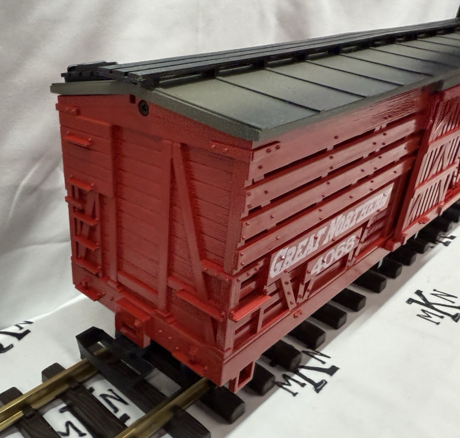 LGB 4068-N01 Great Northern Stock Car G Scale New/Box – MKN Trains