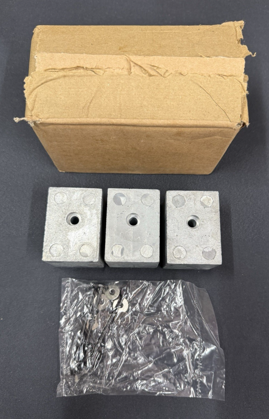 Aristo Craft G Scale Extra Weights NEW Sealed box (3 Pc set) G Gauge Locomotive