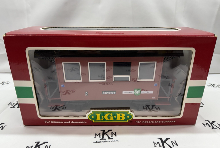 LGB 31073 Zillertalbahn Passenger Car Coach G Scale New in Box
