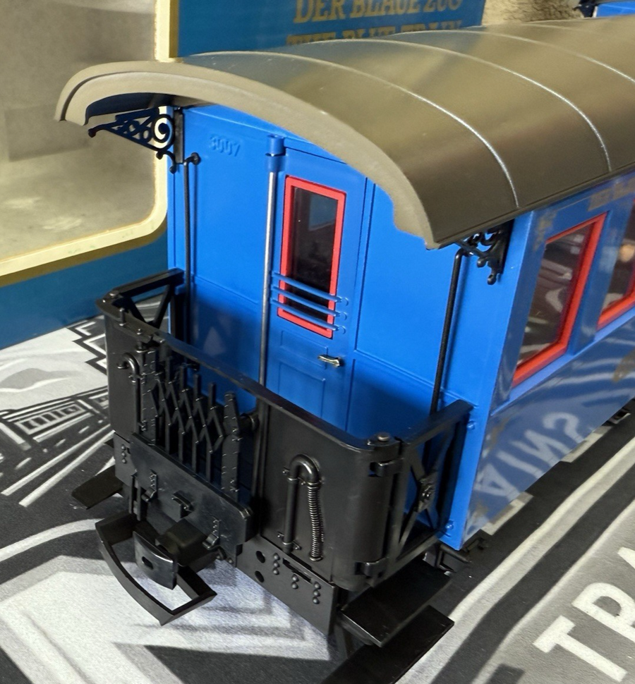 LGB 20301BZ The Blue Train Set G Scale Train Only No Track, No Transformer LN