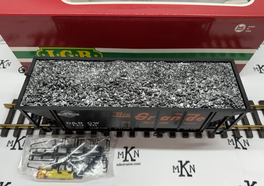 LGB 43760 Rio Grande 2 Bay Hopper #14376 Brand New G Scale