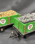 HLW Hartland Locomotive Train Works G Scale Gondola Kits Gold Coal Loads G Scale