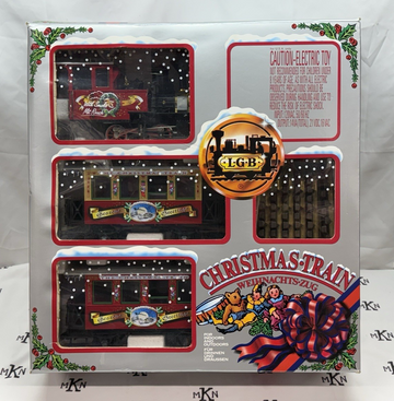 LGB 72534 Christmas Train "Seasons Greetings" Starter Set 2000 G Scale