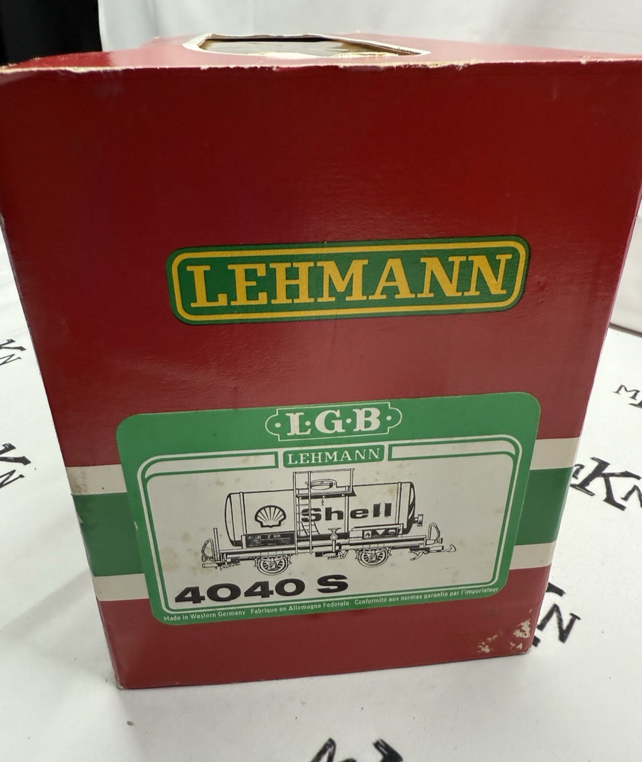 LGB 4040 S Shell Oil Single Dome Tanker G Scale