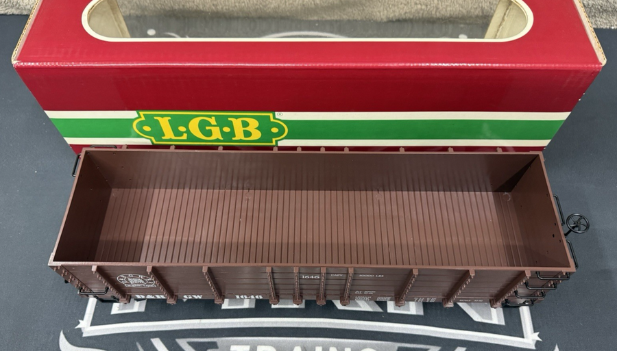 LGB 4073 Denver & Rio Grande Western High-Sided Wooden Gondola 1646 G Scale