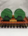 LGB 4002 Kabel Union Flat Car w/ Cable Spools G-Scale