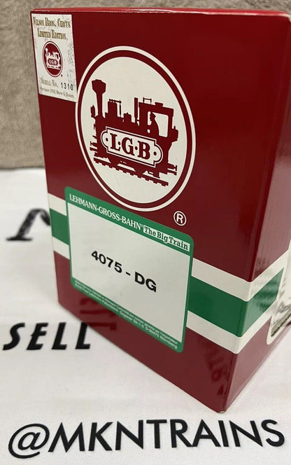 LGB 4075-DG G Scale Wilson Bros. Circus Caboose #28 Limited Edition, New In BOX