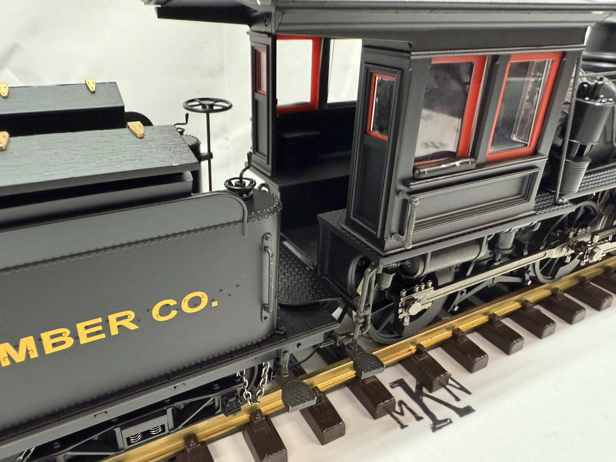 Bachmann 81496 G Scale Yellow Pine Lumber 2-6-0 Mogul Steam Locomotive