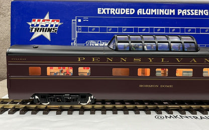 USA Trains R31027 G Pennsylvania Vista Dome Smooth Extruded Aluminum New/MINT