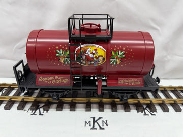 LGB 47400 CHRISTMAS SEASONS GREETINGS SANTA TANK CAR G Scale