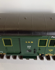 LGB 3019 G Postal Car Caboose wagon Tested lighted LN