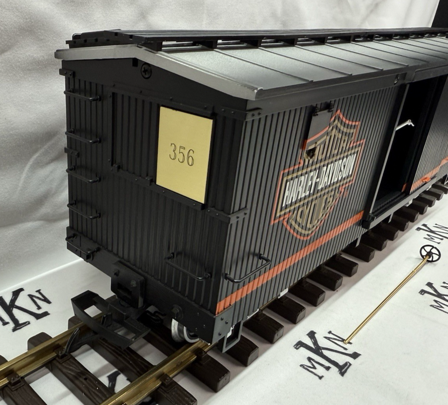 LGB 4067 HD Limited Edition Harley-Davidson MotorCycles 90th Ann Boxcar Custom