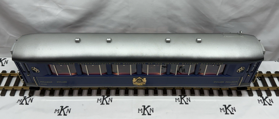 LGB 31655 G SCALE ORIENT EXRESS 1st CLASS SALON CAR Lighted LN/Box/Inserts (#1)