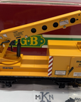 LGB 4042 G Scale Matra Yellow Construction Crane Car New with Sleeve